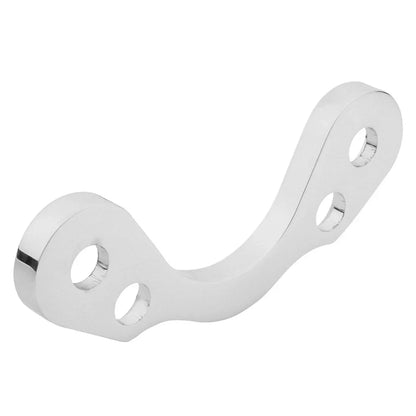 3.5" Wide Chrome Top Clamp for Springer Handlebar Tree - Harley