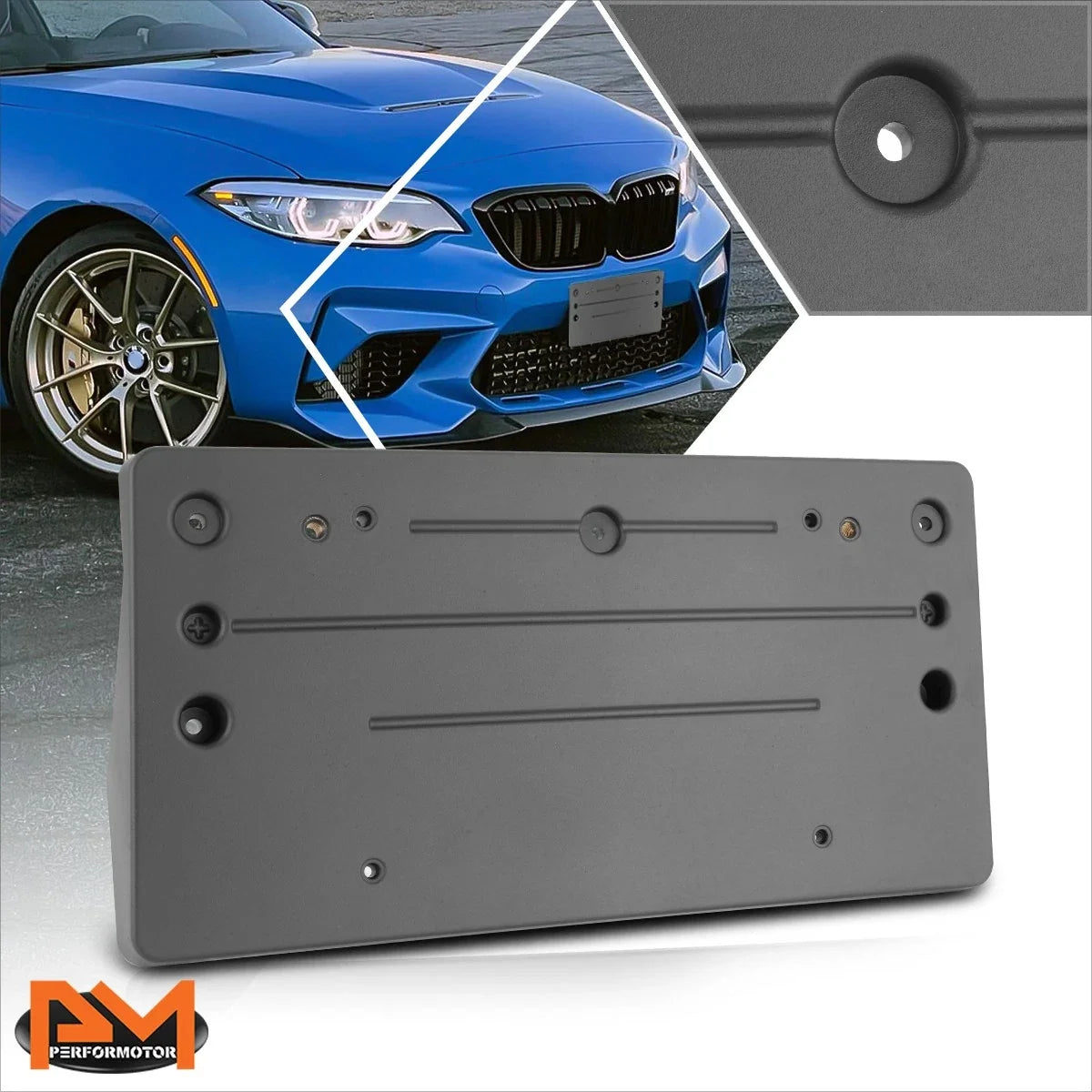 Tow Hook License Plate Holder for BMW M2 (2019-2020)