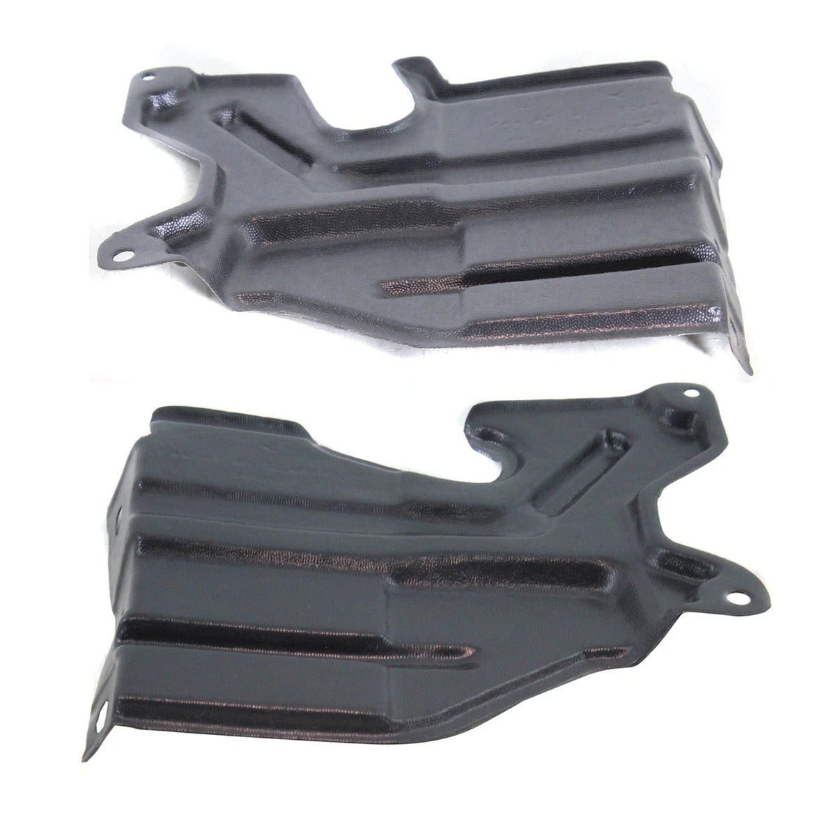 Set of 2 Engine Splash Shields for Sedan (Driver & Passenger Side)