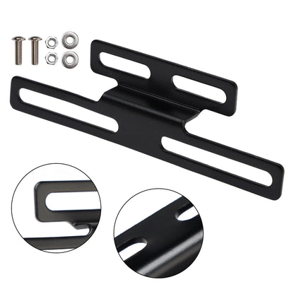 Motorcycle License Plate Frame Holder Bracket - Universal Design