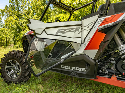 Lower Doors - Clear for Polaris RZR S 1000 (2016–2020) - Pair
