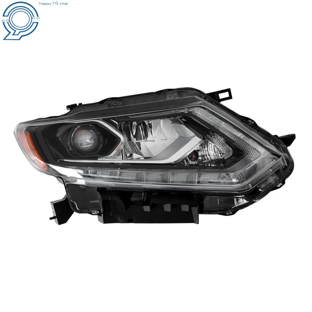 LED Headlight for Nissan Rogue (2014–2016) Chrome Passenger Right Side