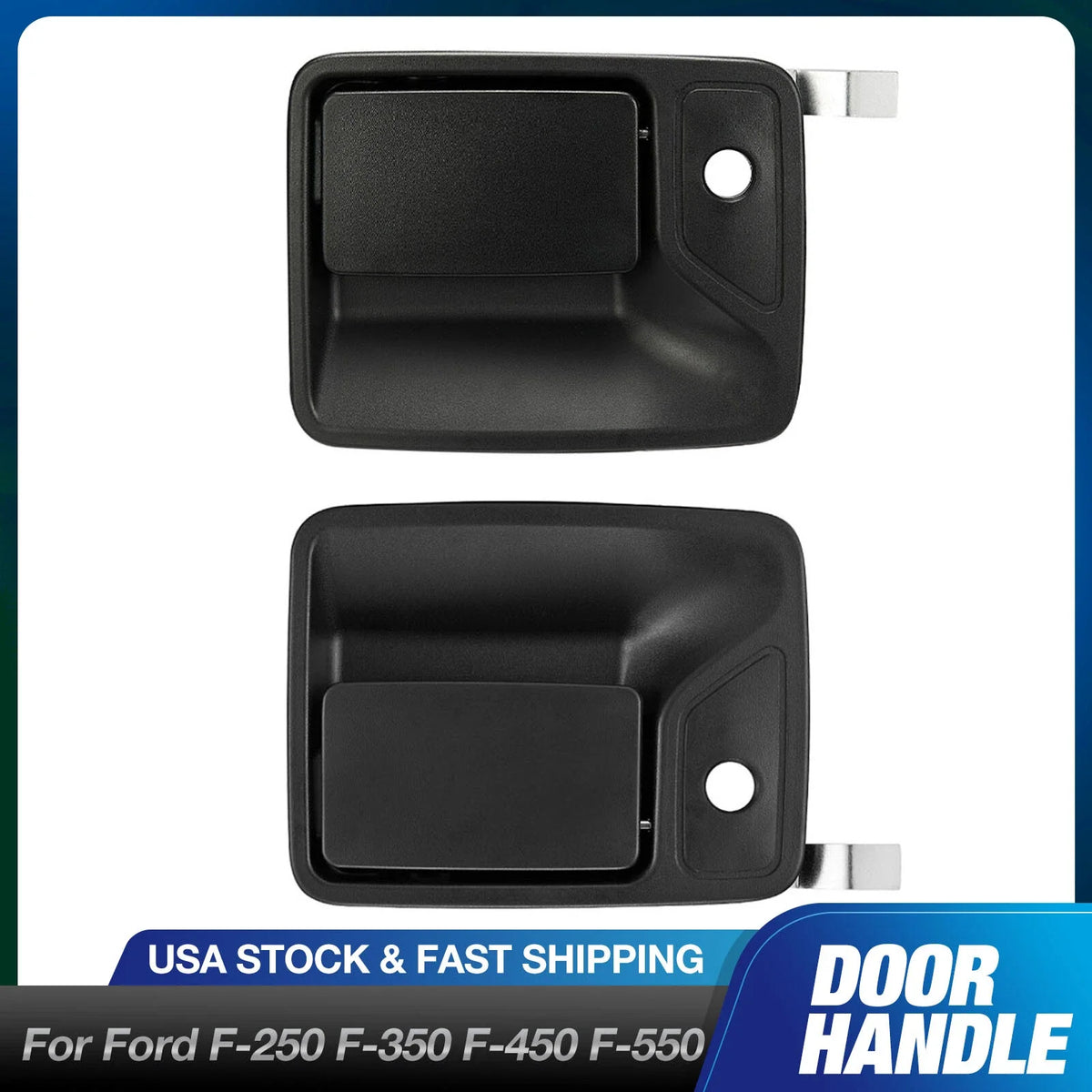 Front Outer Door Handles Set of 2 for Ford F-Series (1999–2016)