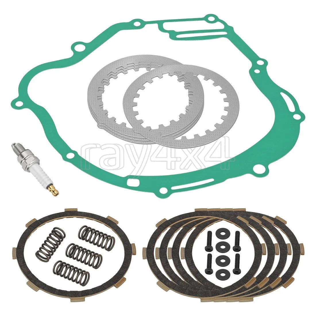 Clutch Kit for Yamaha TTR125 TTR125E TTR125L TTR125LE 2000-2023