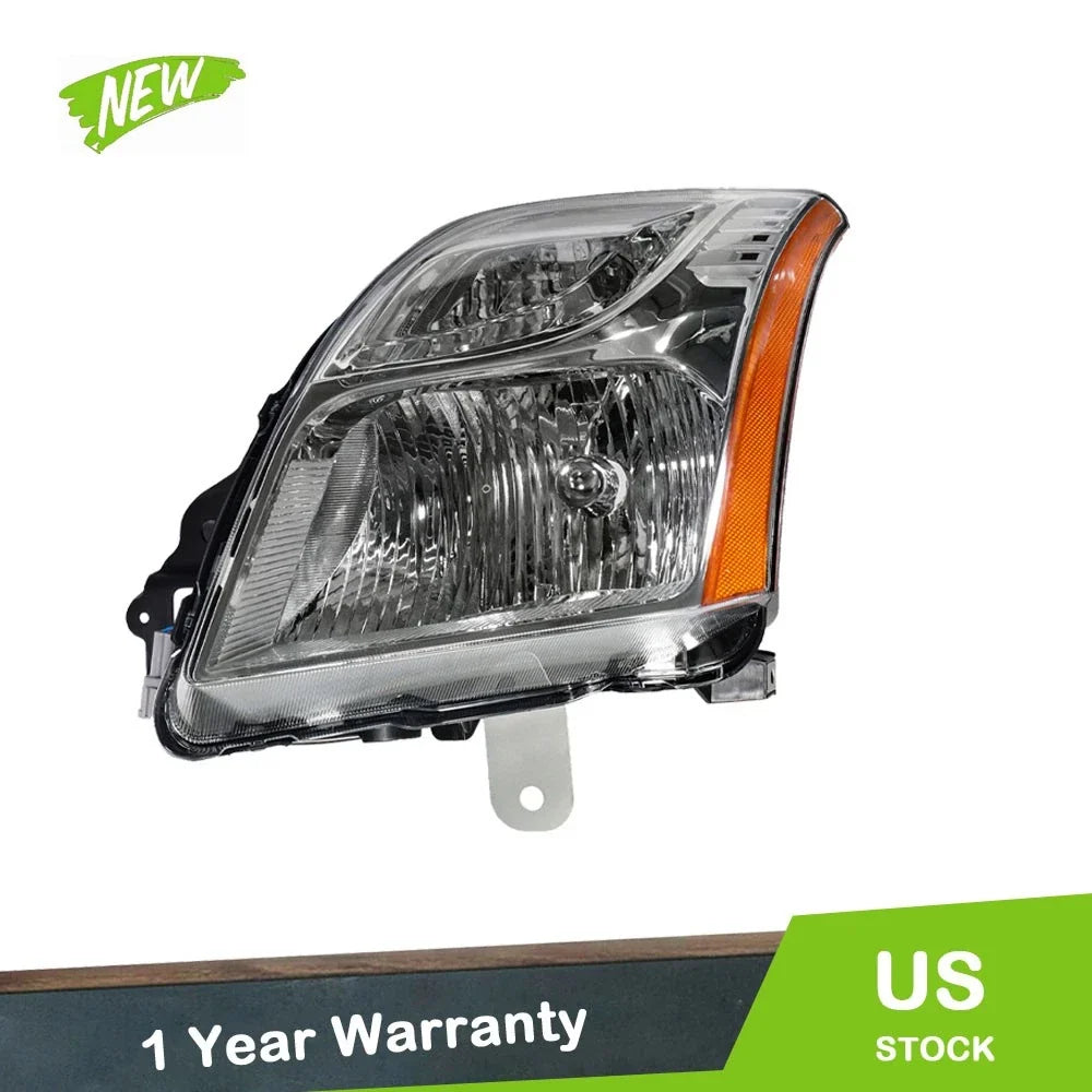 Left Headlight Assembly Chrome for 2010-2012 Nissan Sentra