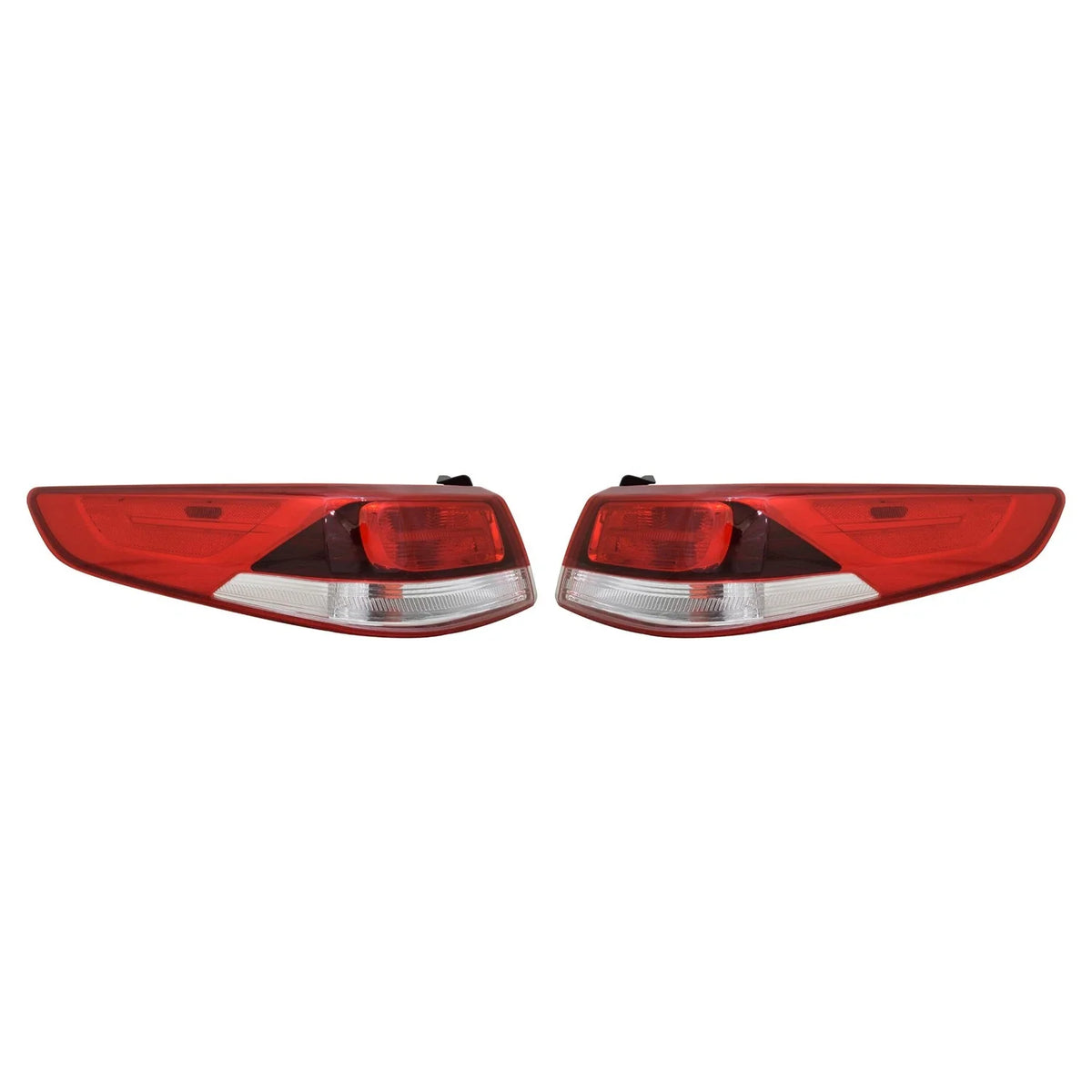 Set of 2 TYC Outer Tail Light Lamp Assemblies for Optima Sedan (2016–2020)