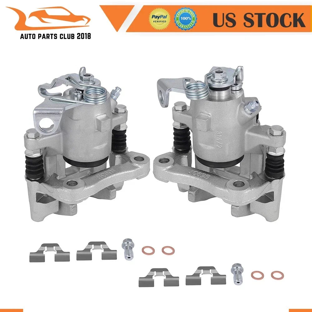 Brake Calipers w/ Bracket Pair for Volkswagen Jetta (2000–2005)