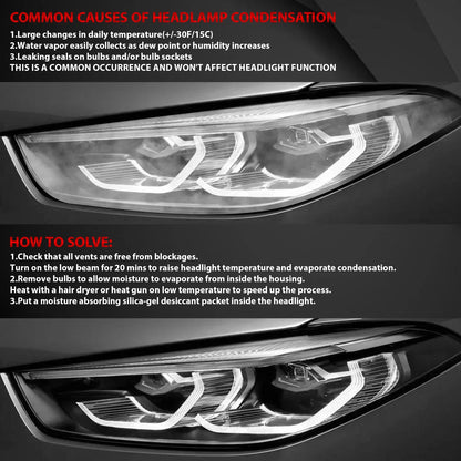 Chrome Housing Clear Corner Headlights for Chevrolet Silverado (2003–2006)