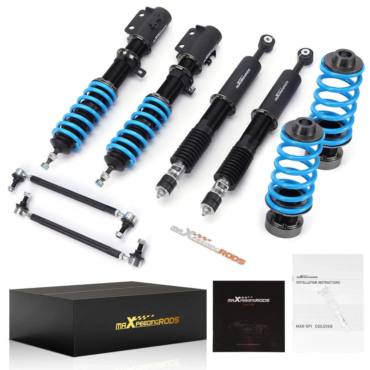 Coilovers for Toyota Yaris (2007–2011) - 24 Level Damper Shocks