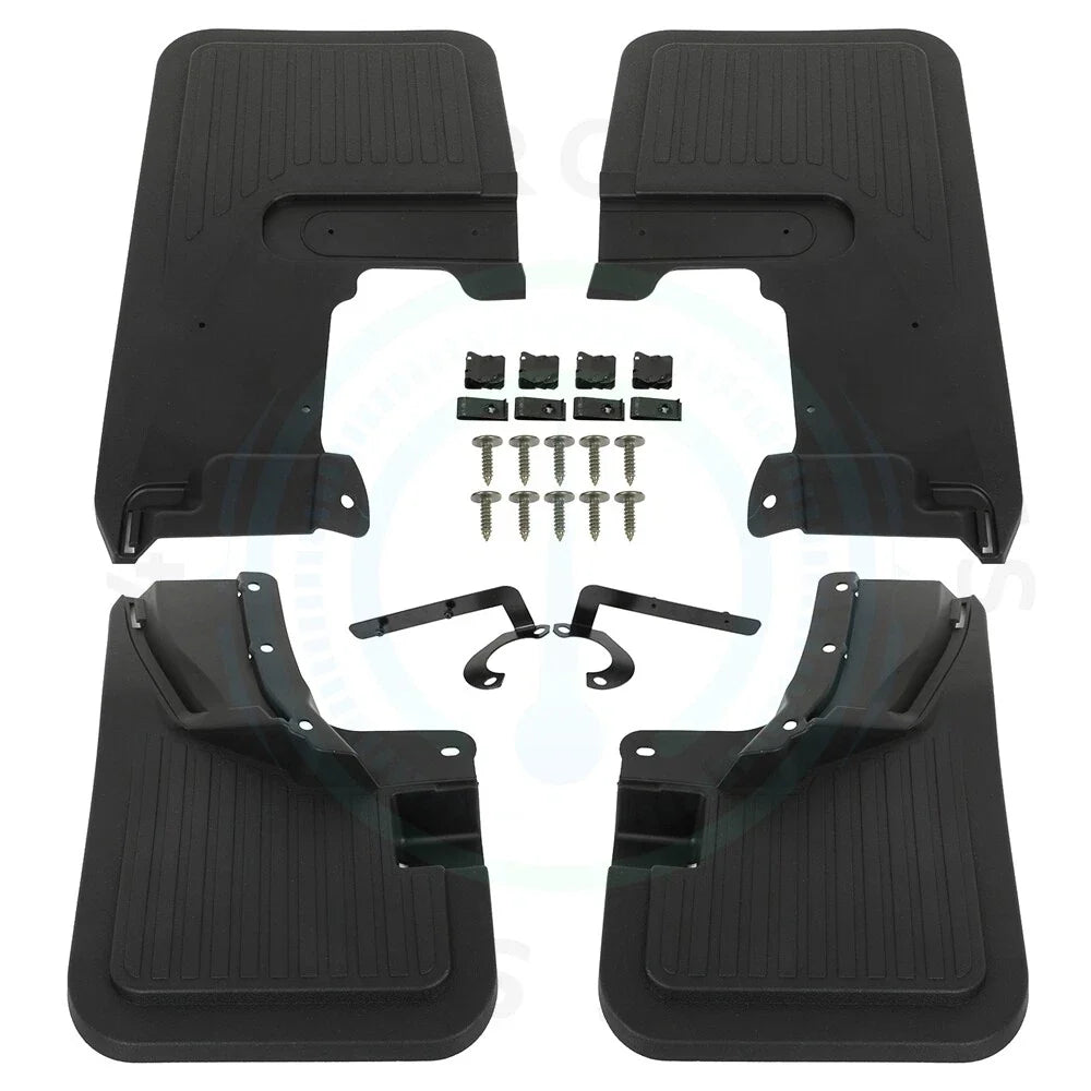 Set of 4 Splash Guard Mud Flaps for Ford Bronco (2021–2024)
