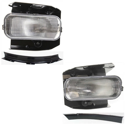 Fog Light Kit for Ford F-150 (1999–2003) Halogen Assembly, Driver & Passenger