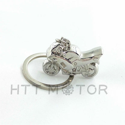 Motorcycle Keychain - Chrome Finish by HTTMT