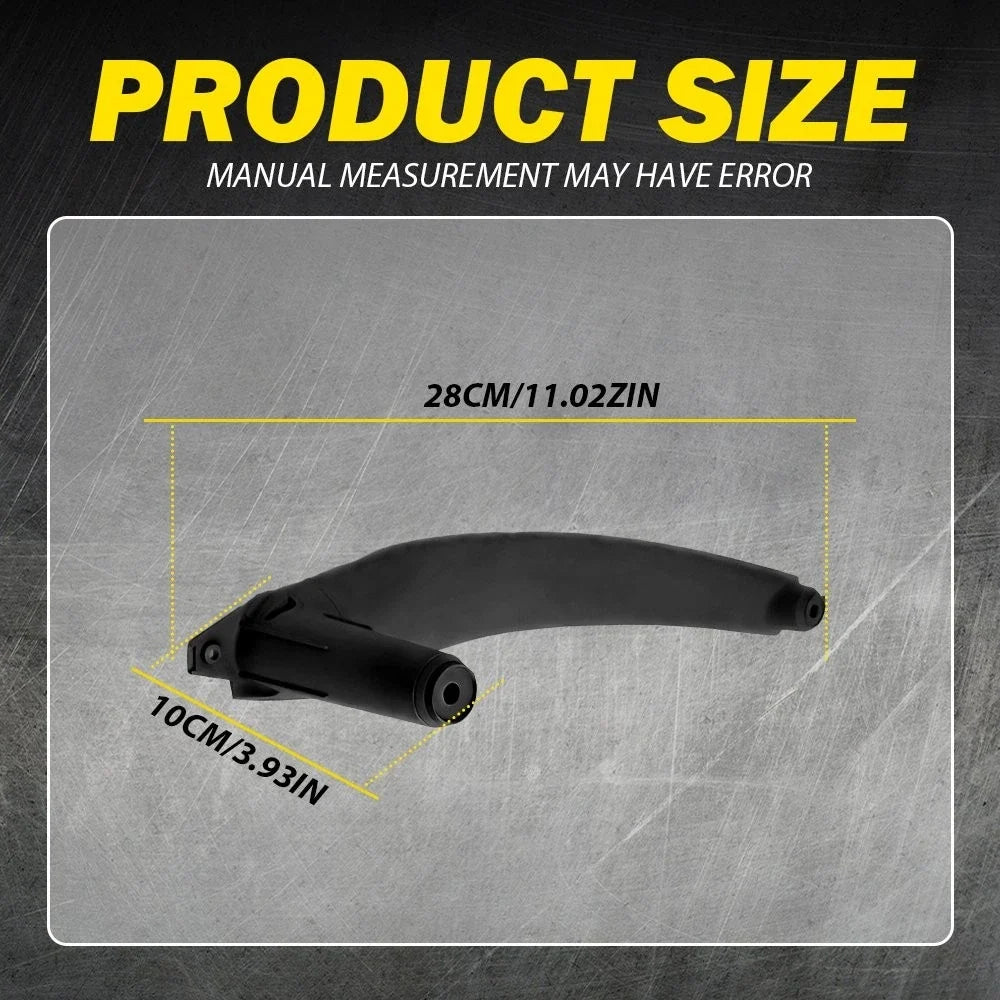 Interior Door Handle Cover Trim in Black for BMW X6 E72 2008-2011