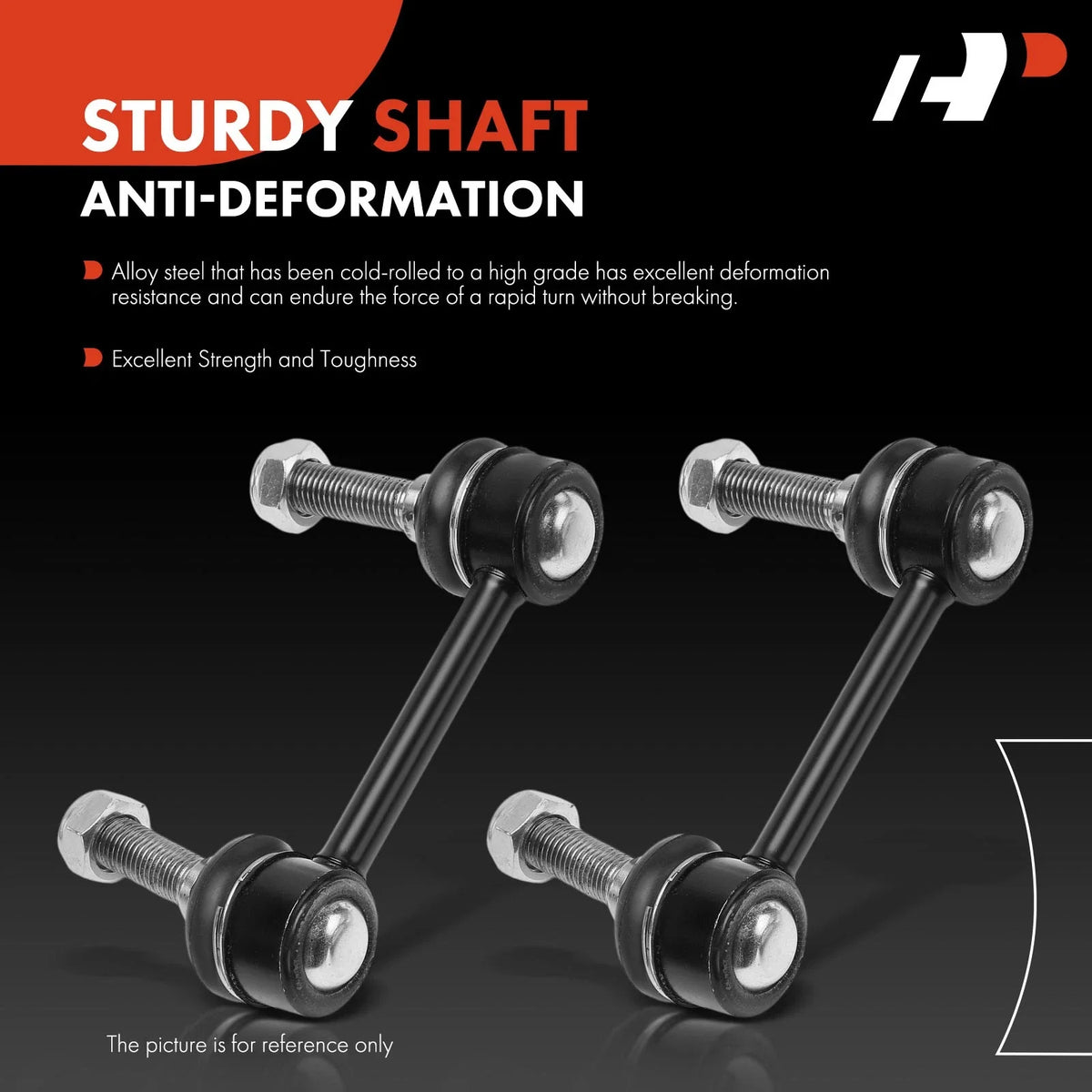 Sway Bar Link Pair for Ford E-150 E-250 E-350 (2008-2014)
