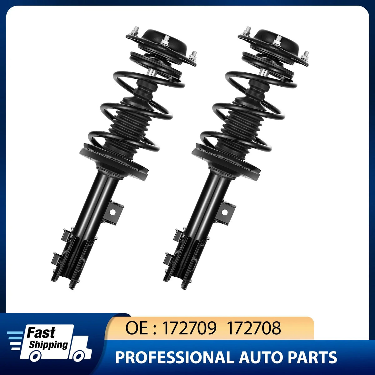 Front Struts for 2011-2016 Hyundai Elantra Sedan (Set of 2)