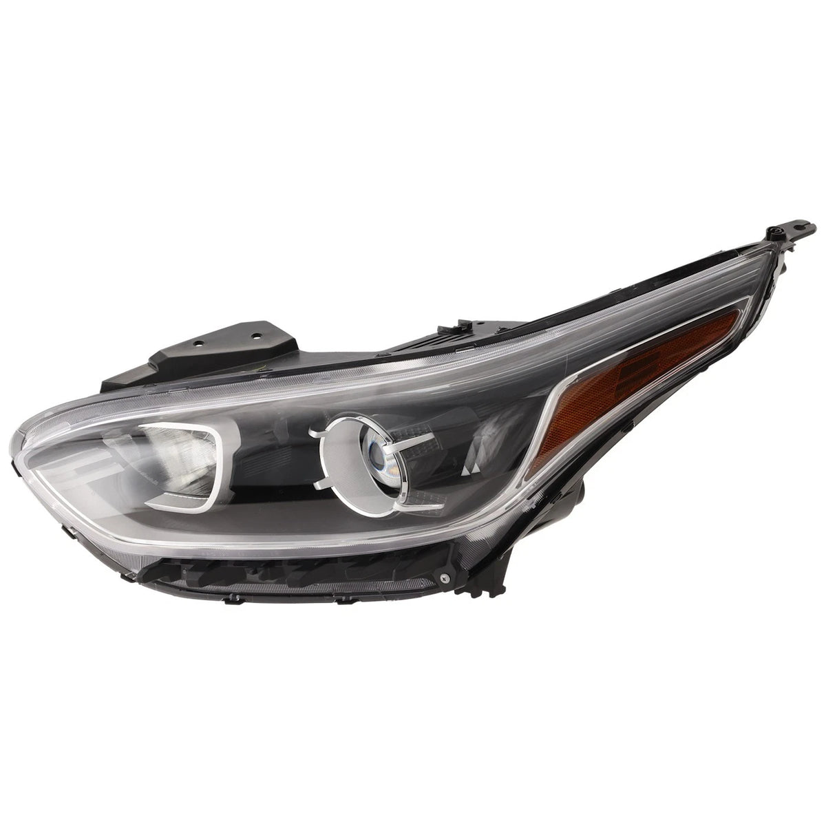 Headlight for Kia Forte (2019–2021) Driver Side Halogen CAPA Certified