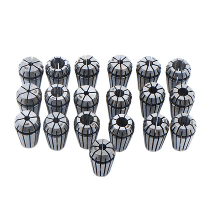 19Pcs ER16 Spring Collet Set for CNC Milling Lathe Tool
