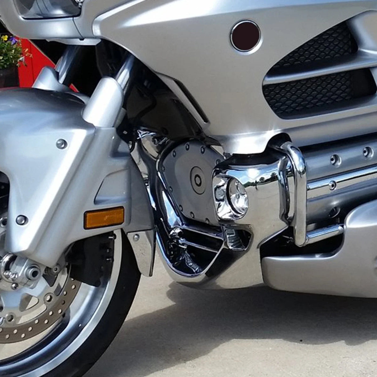 Chrome Timing Chain Cover for Honda Goldwing GL 1800 (2001–2017) F6B 13-17