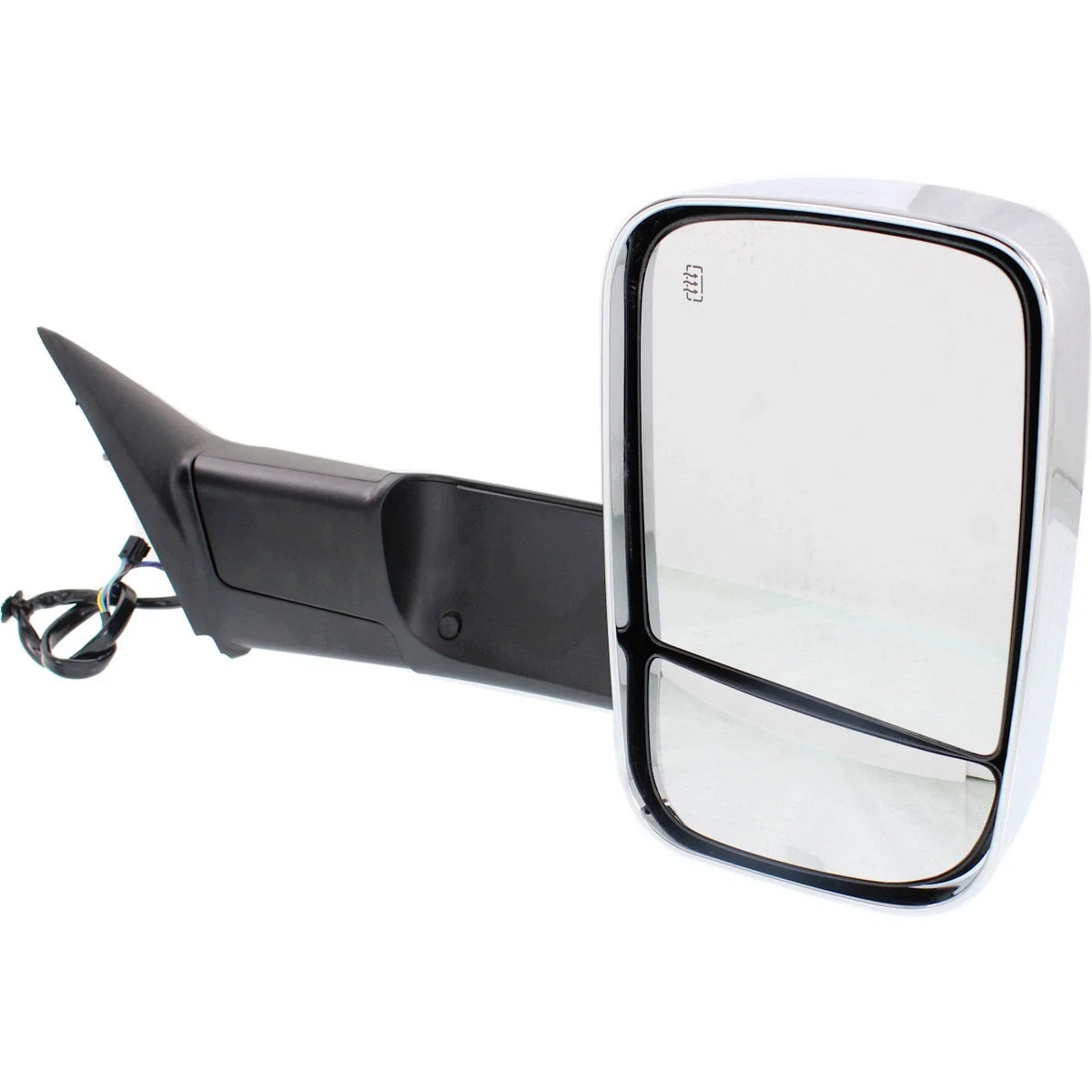 Heated Tow Mirror with Puddle Light for Ram 2500 2015-2018, Power Fold