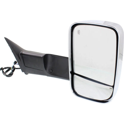 Heated Tow Mirror with Puddle Light for Ram 2500 2015-2018, Power Fold