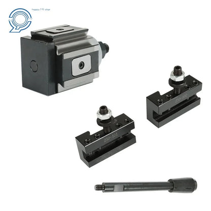 Piston Type Quick Change Tool Post Set for 6-12" Lathe (AXA 250-100)