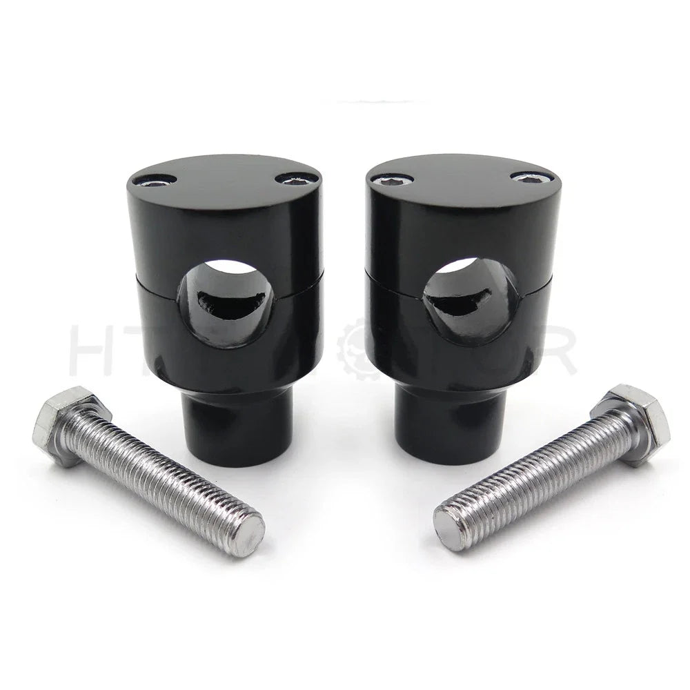 Handlebar Riser Mounting Clamp for Universal Motorcycle (7/8" 22mm)