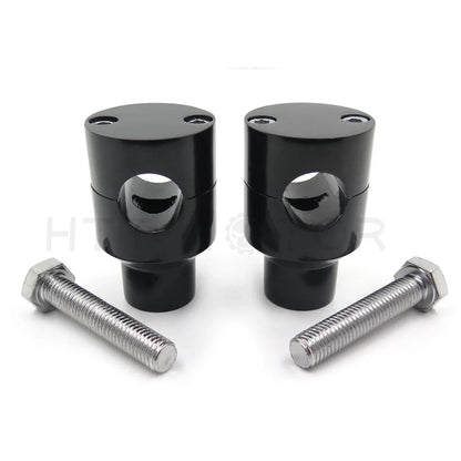 Handlebar Riser Mounting Clamp for Universal Motorcycle (7/8" 22mm)
