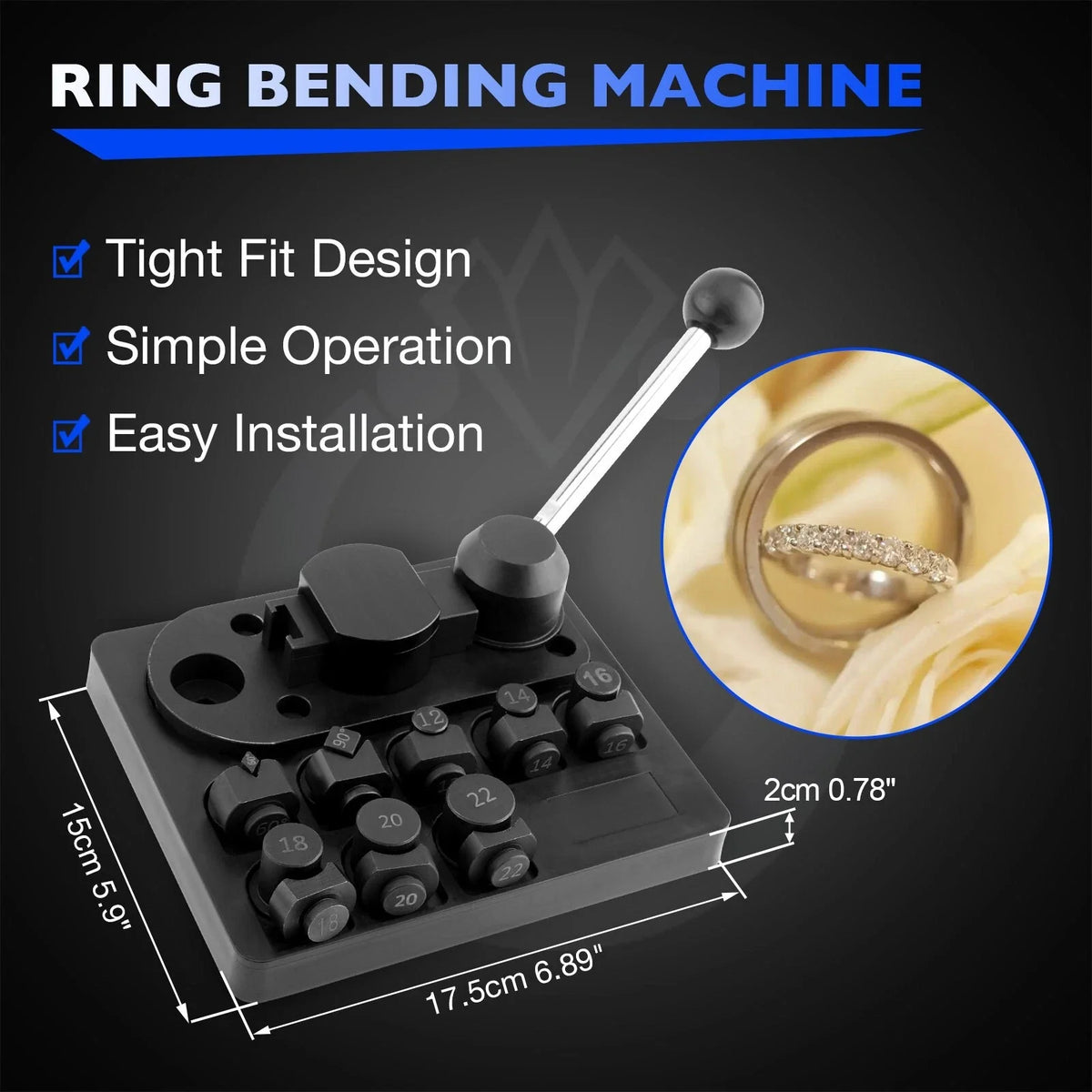 Ring Bender Tool Kit for Jewelry Making