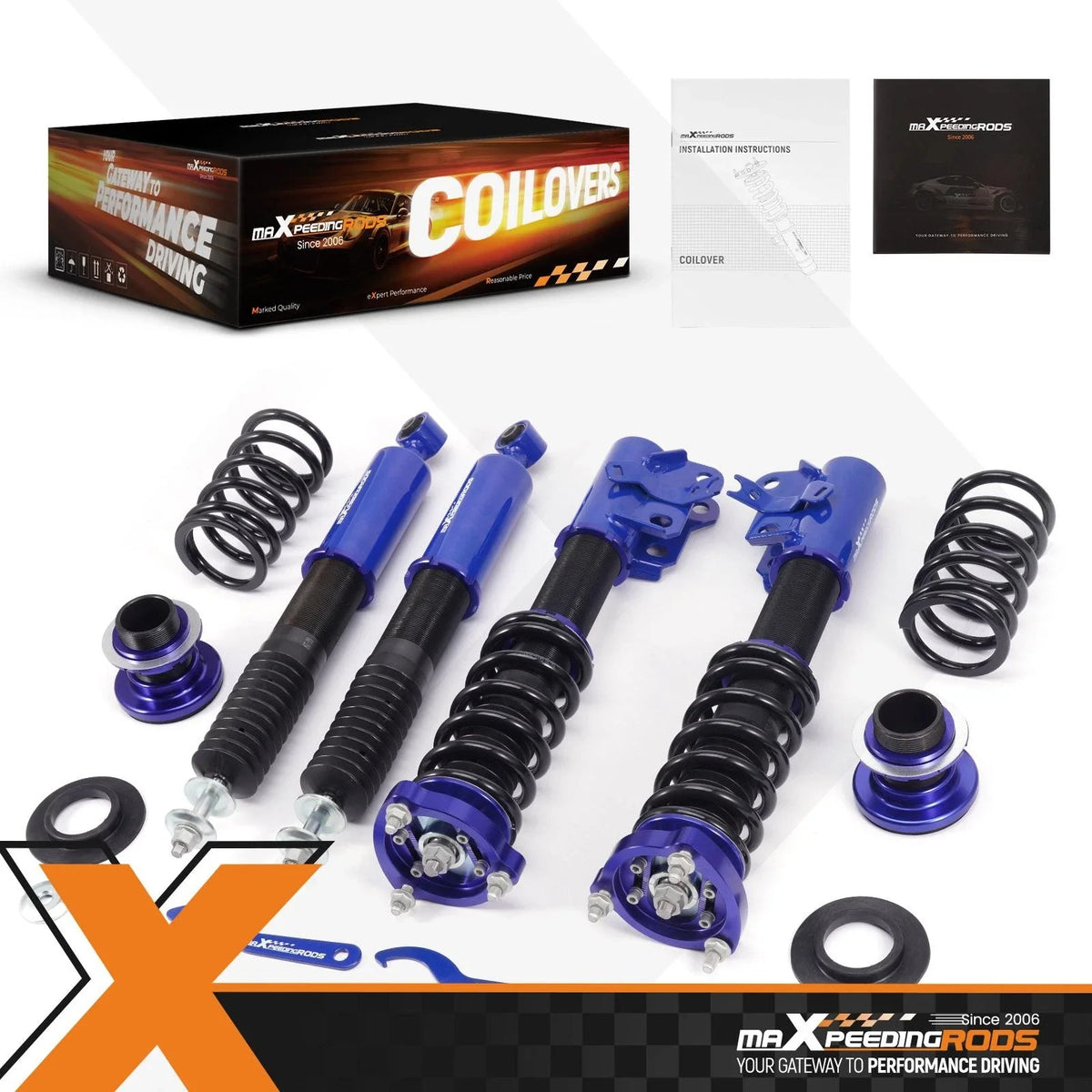 Coilover Kits with Adjustable Height for Honda Civic (2006-2011)