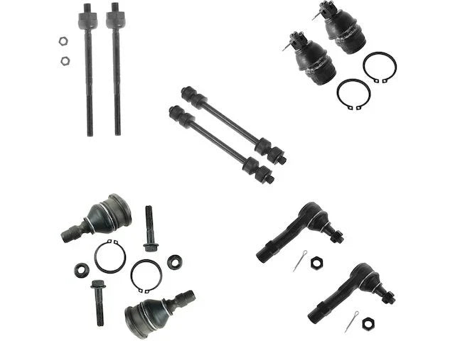 Front Ball Joint Sway Bar Link Tie Rod End Kit for Mazda B2500 (1999–2001) XV848JH