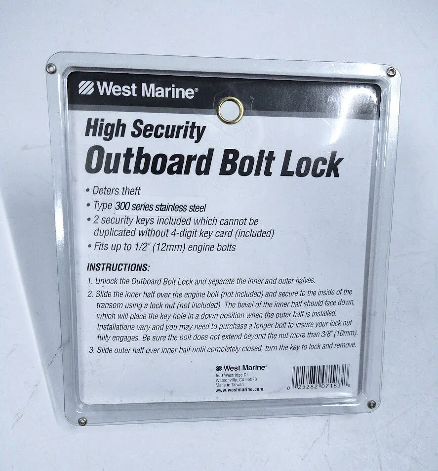 Outboard Bolt Lock for West Marine (9329913)