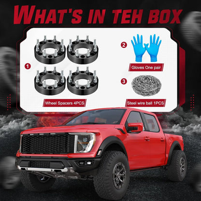 2 Inch Wheel Spacers for GMC Sierra & Chevy Silverado 2500/3500HD