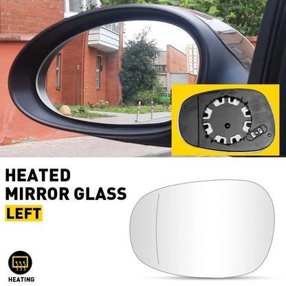 LH Heated Mirror Glass for BMW 335i 135i 128i Left Side (2007-2013)