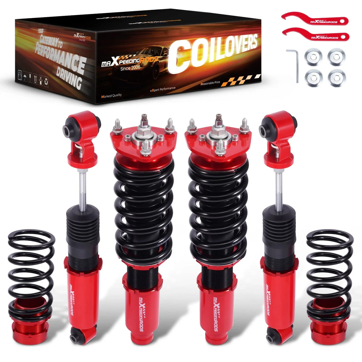 Coilover Adjustable Damper 24 Way for Mazda 6 (2003-2006)