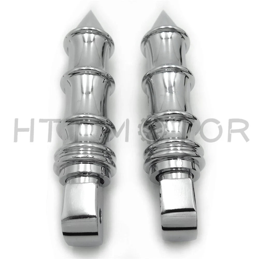 Spike Bamboo Footpeg for Harley Softail Fat Boy FLFB, Fat Bob FXFB (2018–2023)