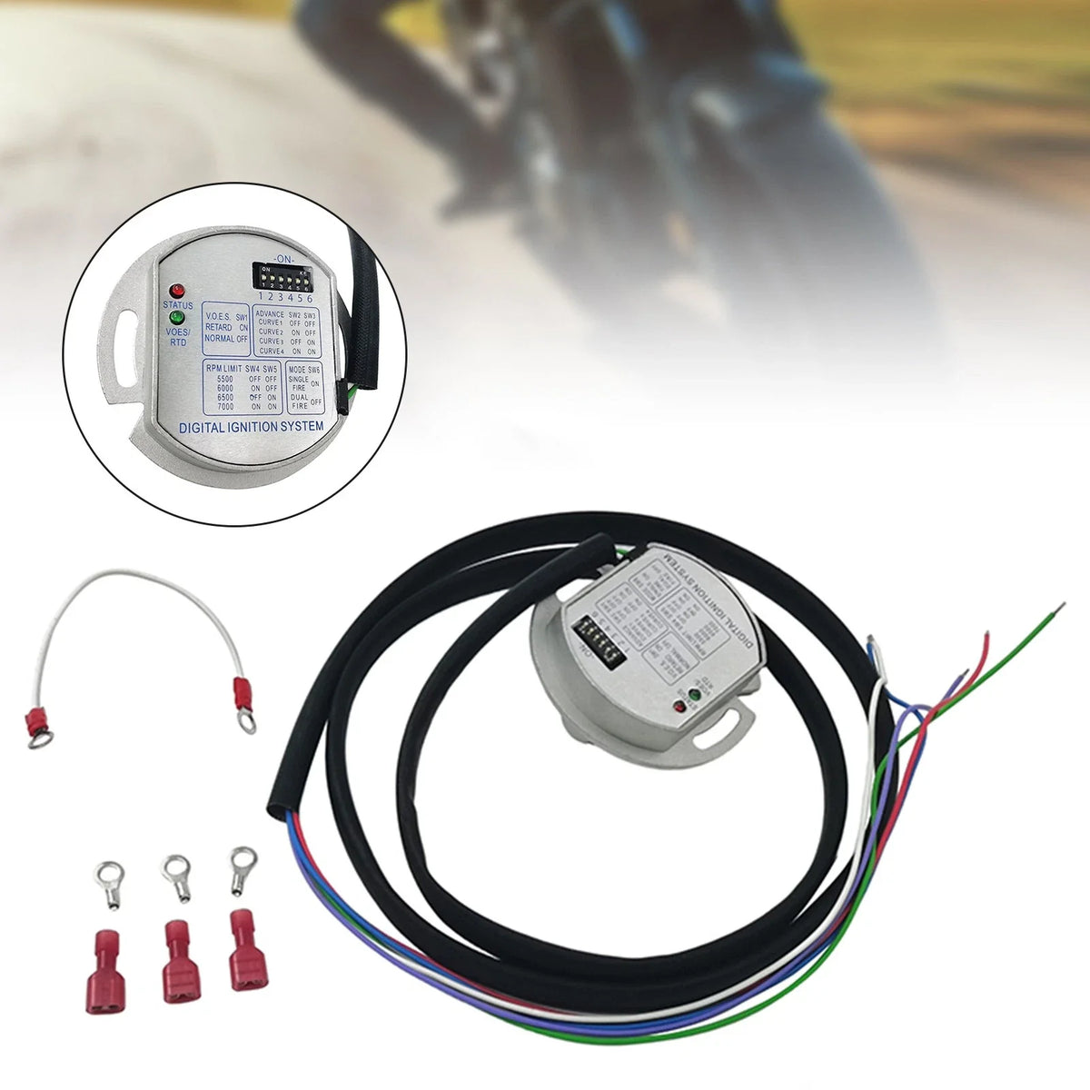 Electronic Ignition Module Single Fire for Harley Sportster Dyna 2000