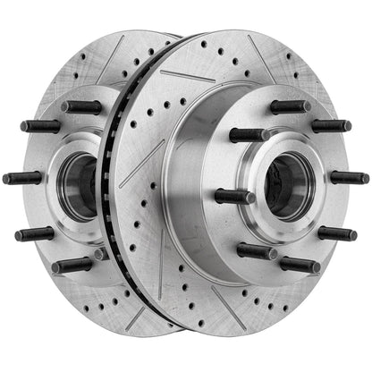 Front Brake Disc Rotors for Ford F250 F350 (2007–2012)