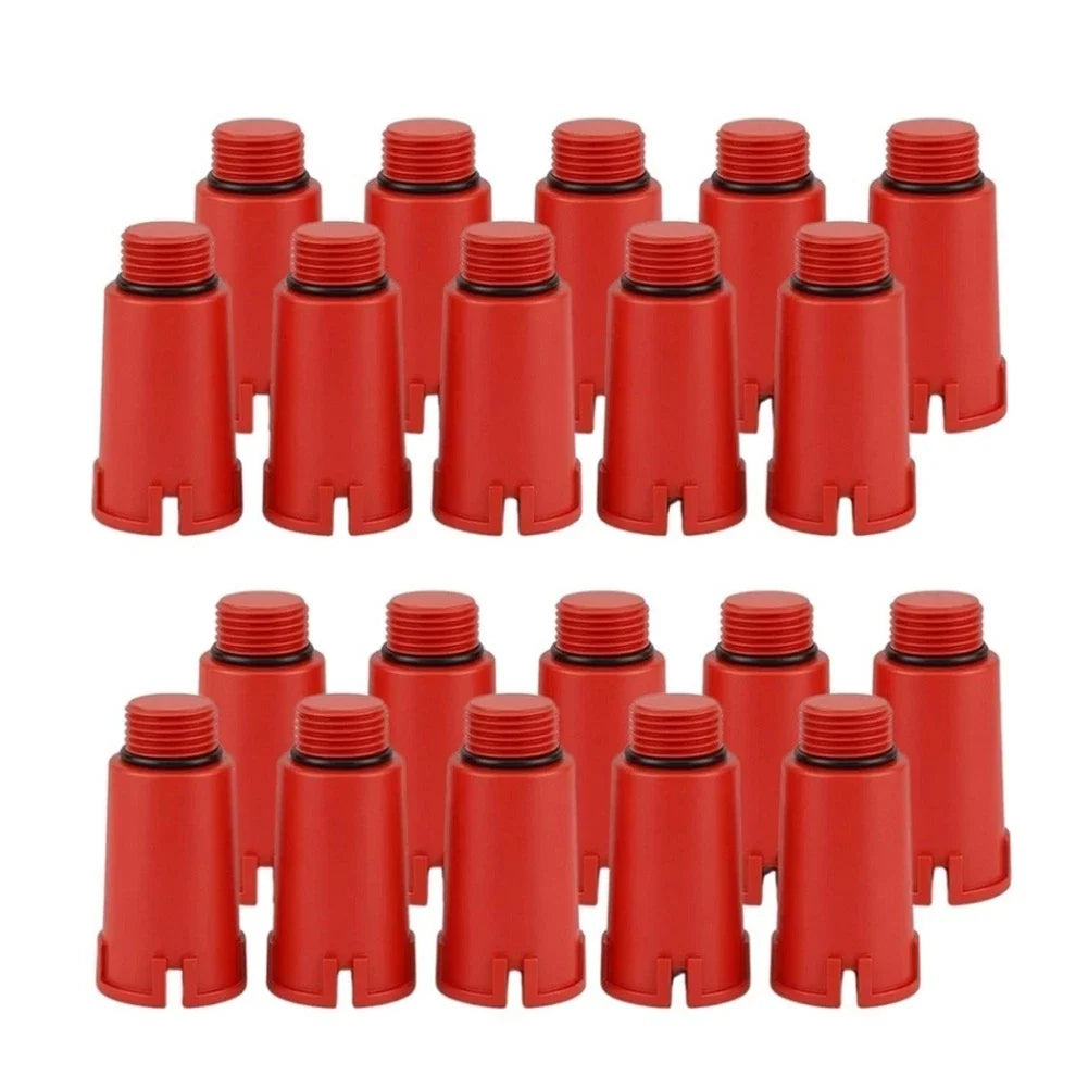 20 pcs Blue 1/2 Inch Construction Adapter for Pressure Testing