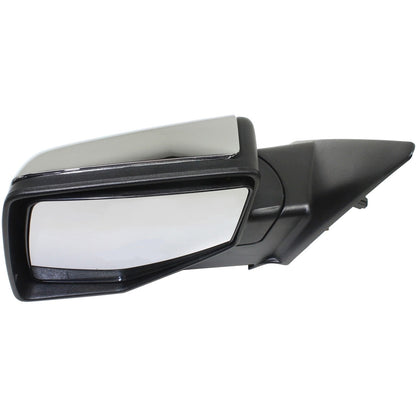 Power Mirror Left Side for 2006-2011 Ford Ranger, Manual Folding, Chrome