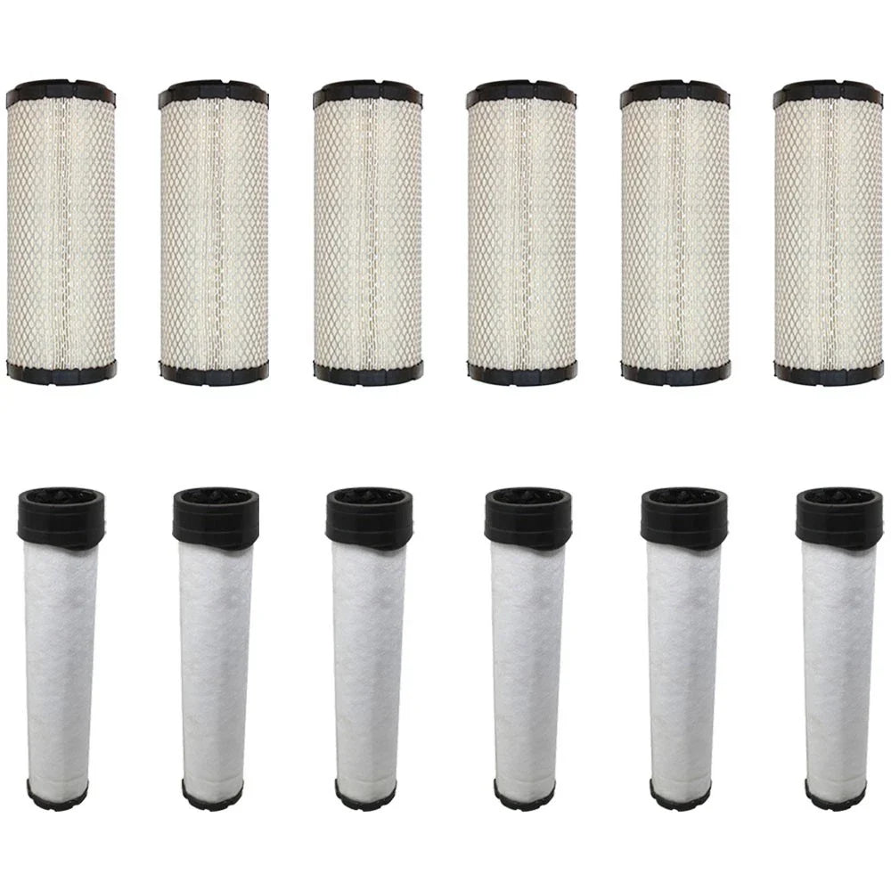 6X Inner Outer Air Filters for Hitachi (Replaces 00181071)