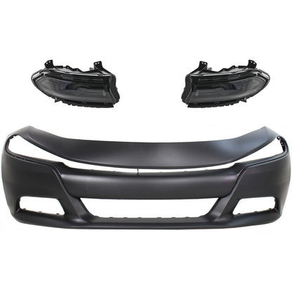 Headlight Set for Dodge Charger (2015–2016) - Driver & Passenger Side