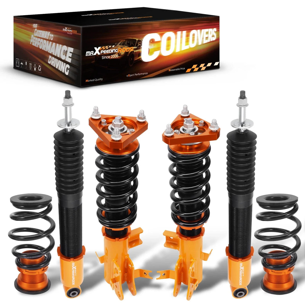 Coilover Kit with Struts and Shocks for Honda Civic 2012-2015