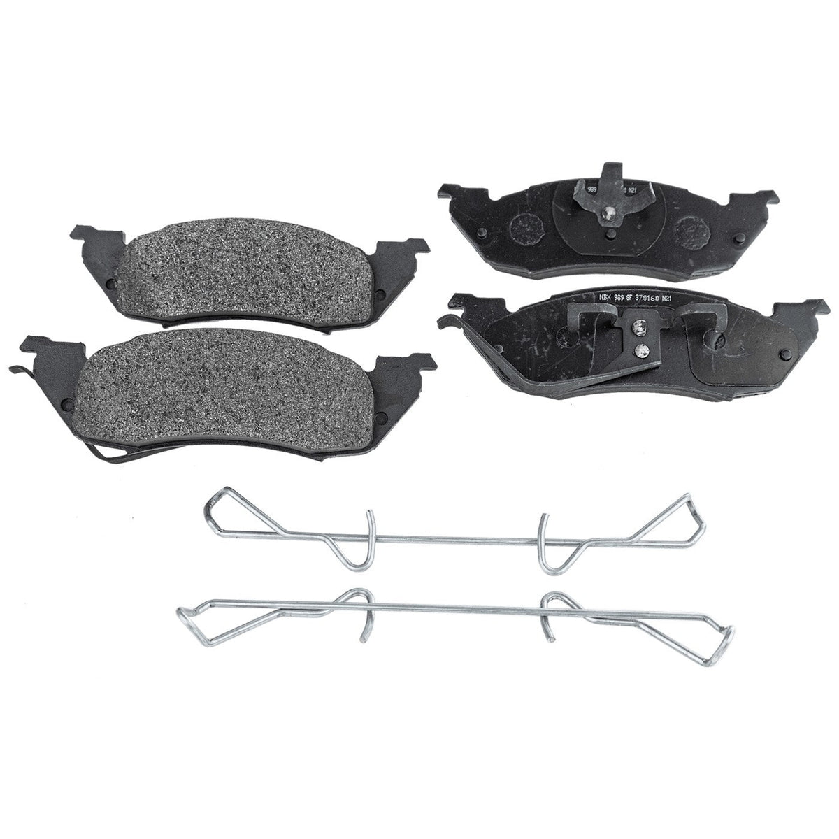 Front Brake Pad & Disc Set for 1997-1998 Dodge Dakota