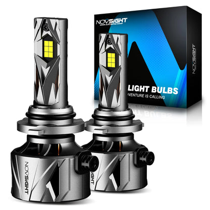 NOVSIGHT 9006 LED Headlight Bulb Kit (2X) - 240W, 60000LM, 6500K