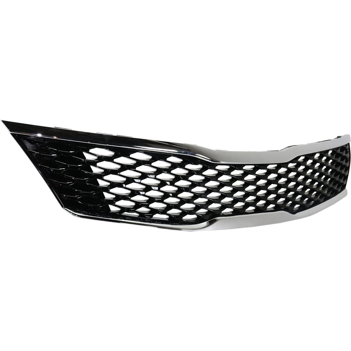 Grille Assembly for Kia Optima (2016–2018) - Painted Black Shell & Insert