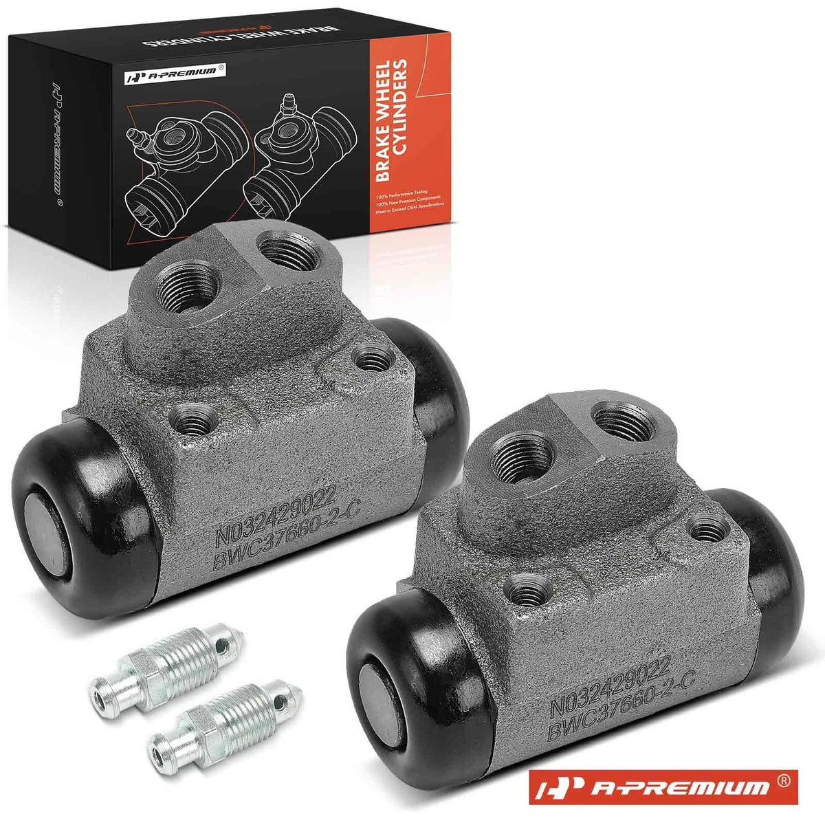 2X Rear Drum Brake Wheel Cylinder for Ford Focus (2000–2011)