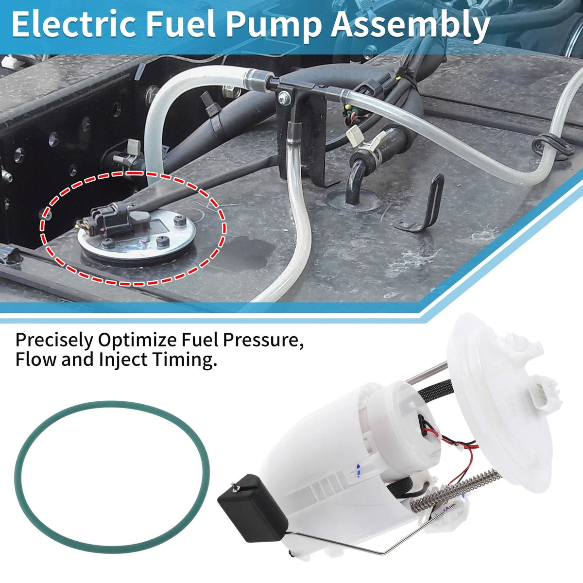 Electric Fuel Pump Assembly No.E7251M for Dodge Journey (2009–2019)