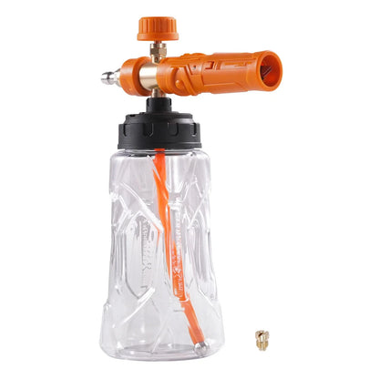 Pressure Washer Foam Cannon - Adjustable & Wide Neck
