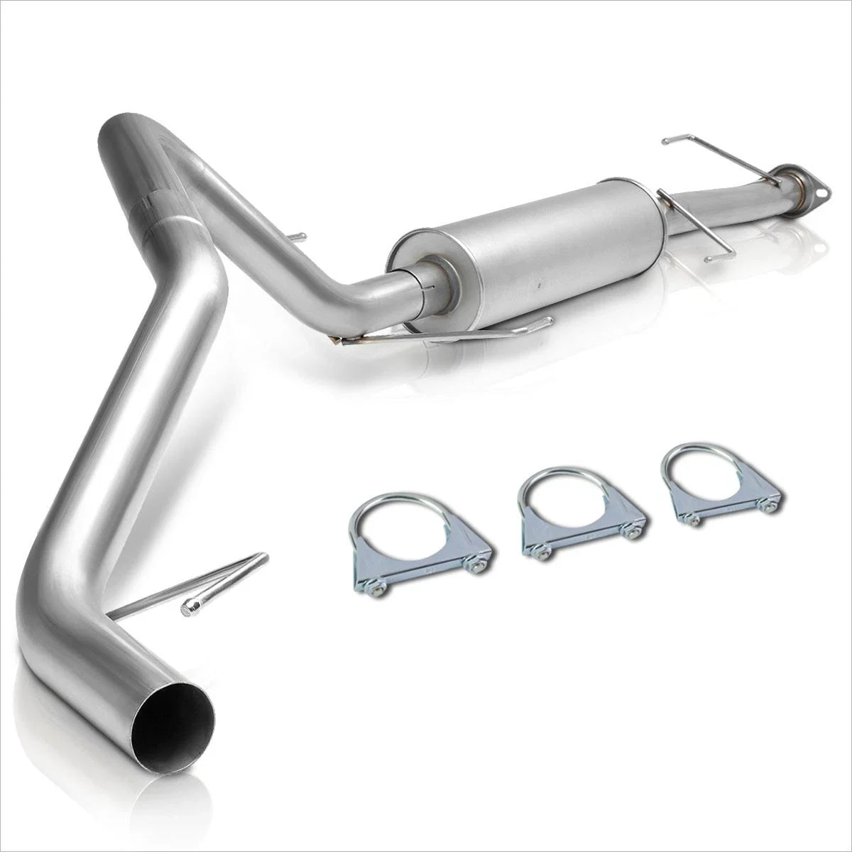 2.5"OD Stainless Steel Catback Exhaust System for FJ Cruiser (2007–2014)