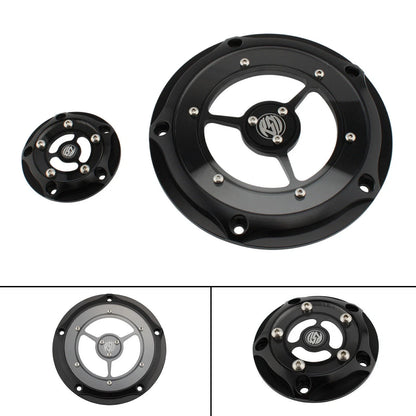 Side Stator Engine Cover Protector for Harley Road King Fat Glide (2007–2016)